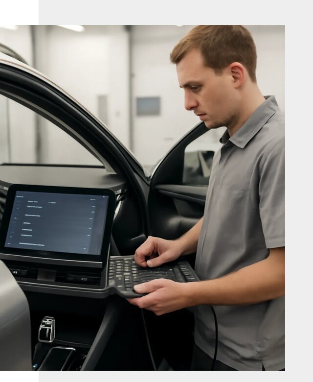 Русификация мультимедиа автомобилей Lynk Co в Курганинске