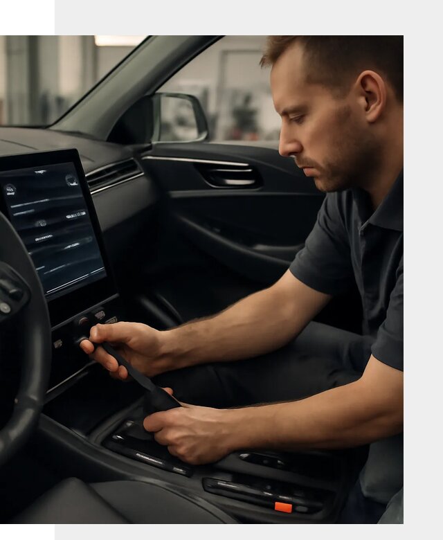 Восстановление автомобиля после русификации в Курганинске