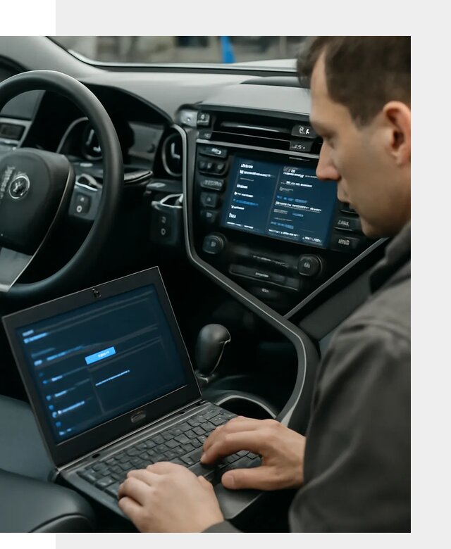 Русификация Toyota Camry 80 для мультимедиа в Курганинске